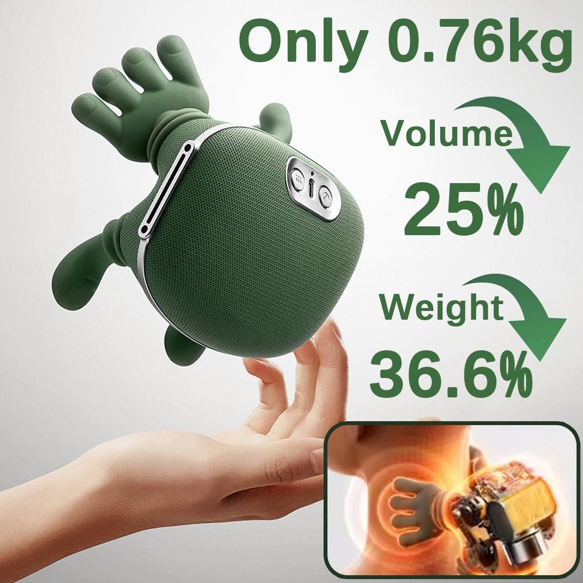 Smart Neck & Shoulder Massager – Deep Tissue Pain Relief with Cozy Hand Design