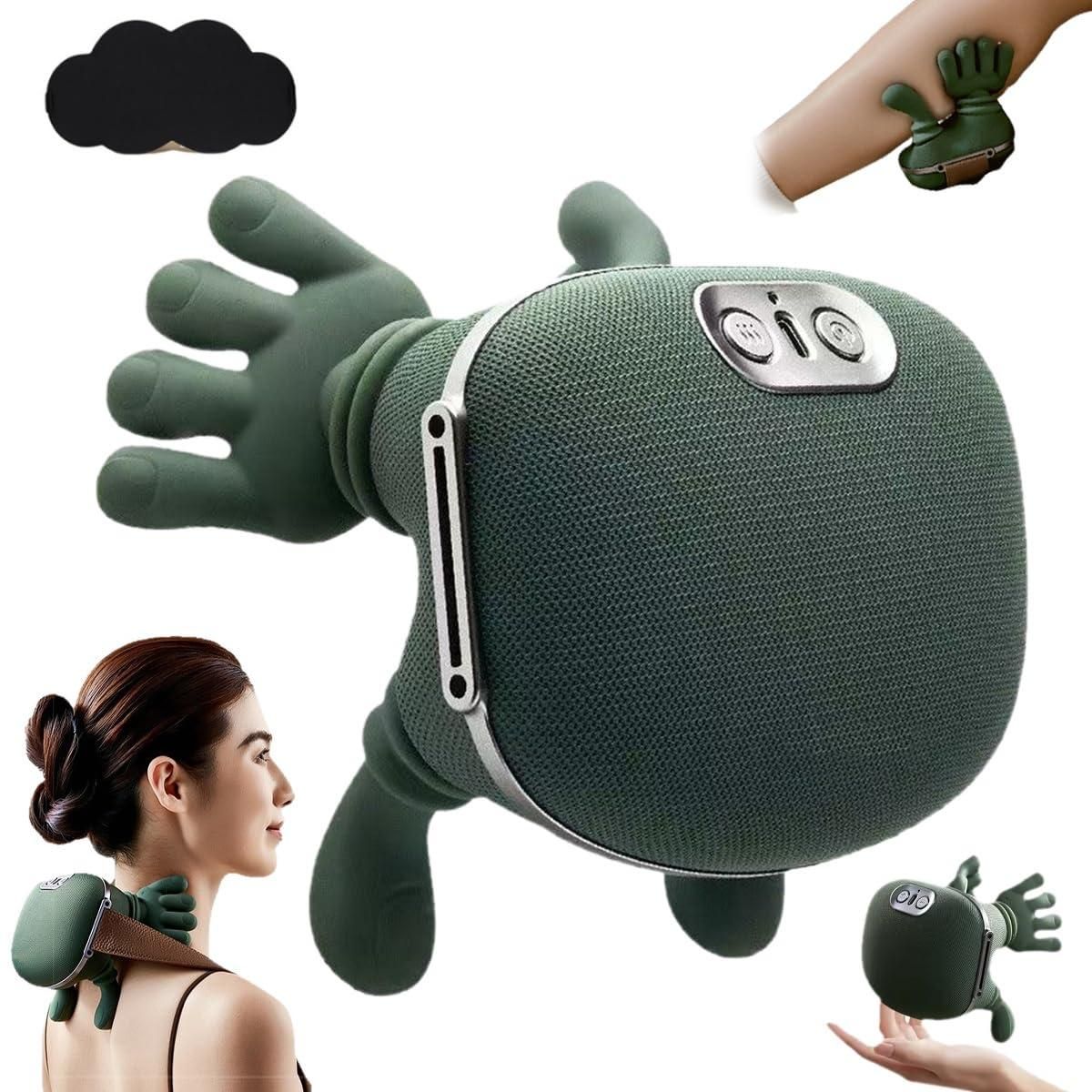 Smart Neck & Shoulder Massager – Deep Tissue Pain Relief with Cozy Hand Design