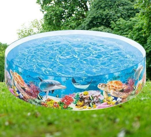 20-Inch Portable Kids Swimming Pool – Foldable Baby Splash Pool (Up to 3 Years)