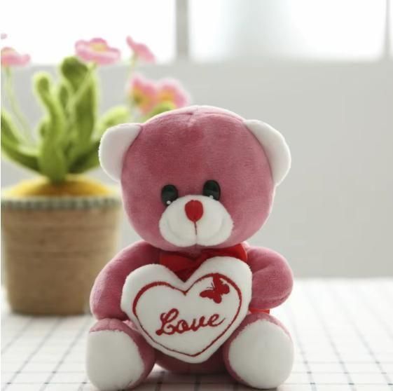 Personalized "Me + U" Love Quote Soft Teddy – Perfect Valentine’s Gift